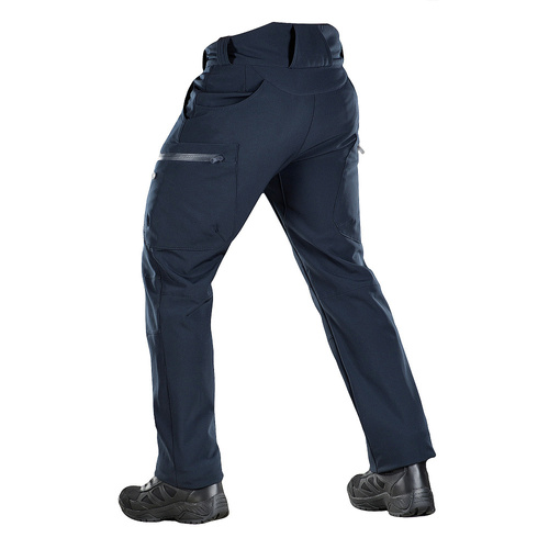 M-Tac - Trekking Softshell Winterhose - Dark Navy Blue - 20306015 - Cargohosen - Bekleidung