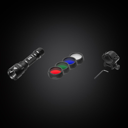 Mactronic - Taktische Hand-Taschenlampe Schwarz EYE 650 - Schwarz - L-MX532L-RC/SET3 - LED-Taschenlampen - Outdoor