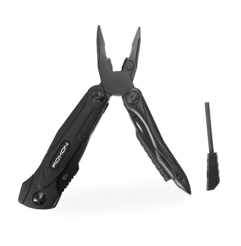 Multitools - Roxon - Multitool Sparkle mit Feuerstarter - Schwarz - CM1349 - Multitools