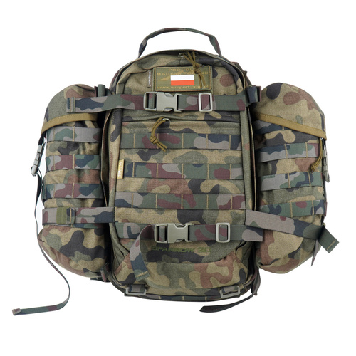 Militärrucksäcke - WISPORT - Sparrow 20 II Rucksack mit zwei Seitentaschen - 20 + 10 l - Wz. 93