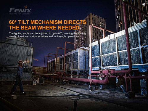 Fenix - LED-Stirnlampe 25R V2.0 mit 5000 mAh Akku - 1600 Lumen - HP25R V2.0 - LED-Taschenlampen