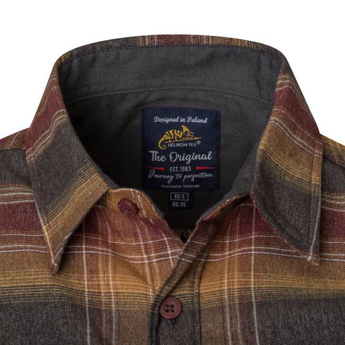 Bekleidung - Helikon - GreyMan Hemd - Bernstein kariert - KO-GMN-PN-P0 - Hemden & Pullover