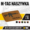 M-Tac - AR-15 223/5.56 Lasergeschnittener Aufnäher - Coyote/Schwarz - 51111502