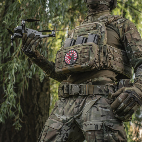 Verschiedenes - M-Tac – Aufnäher „Weg des Samurai“ – Stickerei – Weiß/Rot – 51426332 - Andere