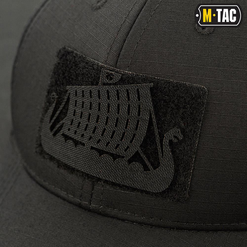 M-Tac - Lasergeschnittener Drakkar-Aufnäher - Schwarz - 51170002 - Andere - Verschiedenes