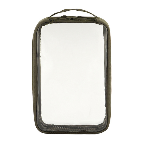 M-Tac - Elite Large Clear Pouch - 30 x 19 cm - Ranger Green - 10147023-L - Sonstige - Ausrüstung