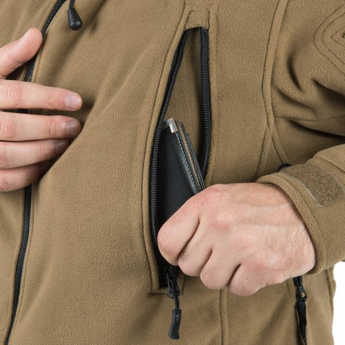 Helikon - Patriot Doppel-Fleece-Jacke - Schwarz - BL-PAT-HF-01 - Fleece-Sweatshirts - Bekleidung