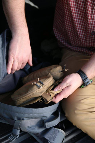 Helikon - Klettverschluss-Paneel Einsatz MOLLE Adapter 2 - Cordura - Coyote - IN-MA2-CD-11 - Sonstige - Ausrüstung