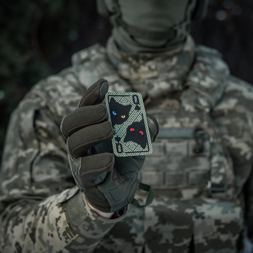 Andere - M-Tac – Aufnäher „Dame of Spades“ – Cordura 500D – Ornament – Oliv – 51362001