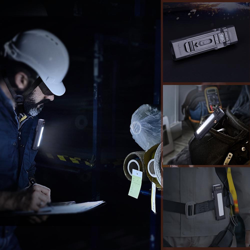 Outdoor - Fenix - Wiederaufladbare LED-Taschenlampe WT16R - Werkstatt - 300 Lumen - Schwarz - 039-479 - LED-Taschenlampen