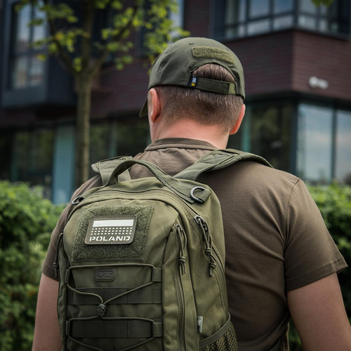 M-Tac - Aufnäher mit Flagge und Aufschrift Polen - Laserschnitt - Pixel/Rechteck - Ranger Grün / Fluo - 51007223 - Andere - Verschiedenes