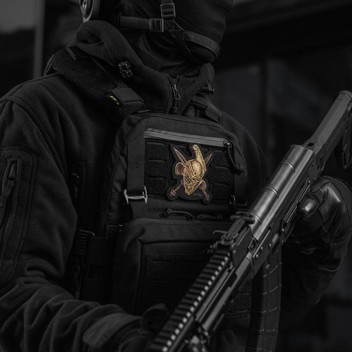 M-Tac – Gladiator-Helm-Aufnäher – Stickerei – 500D Cordura – Gold – 51374002 - Andere