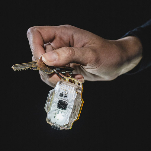 Armytek - LED-Taschentaschenlampe Crystal WRB - Leuchtfeuer - 150 lm - Blau/Grau - F07202B - LED-Taschenlampen