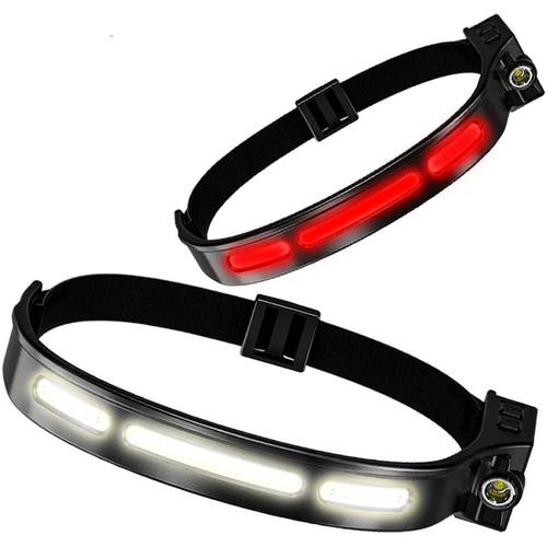 LED-Taschenlampen - Speras - LED-Taschenlampe / Stirnlampe B47L-1 - 500 Lumen - USB-C - Schwarz - B47L-1