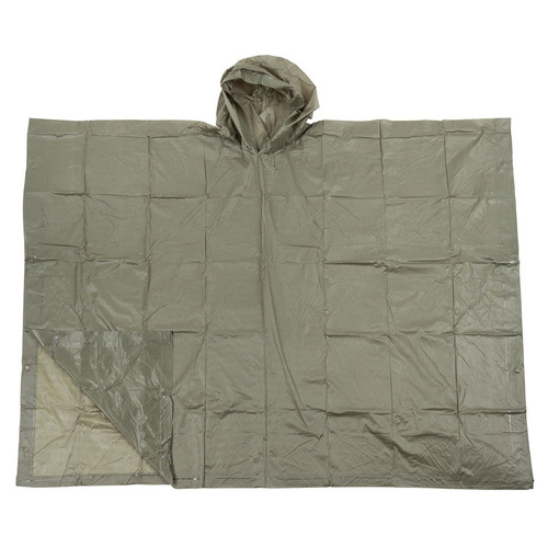 Ponchos - Regenumhänge - MFH - Regen Poncho PVC - Grün OD - 08203
