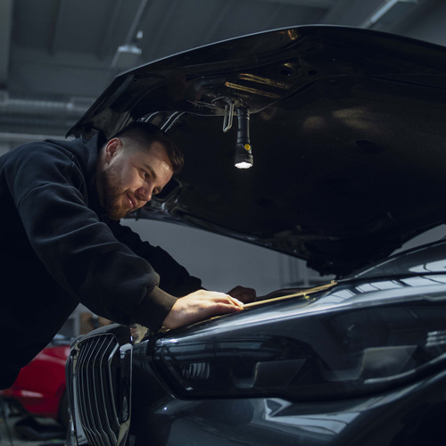 LED-Taschenlampen - Armytek - Taktische Taschenlampe Prime C2 Pro Max - Magnetisches Ladegerät - 4000 lm - 21700 - Schwarz - F08601C