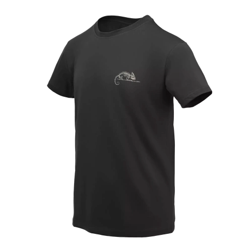 Helikon - T-shirt Helikon-Tex Logo - Schwarz - TS-HTL-CO-01 - T-Shirts