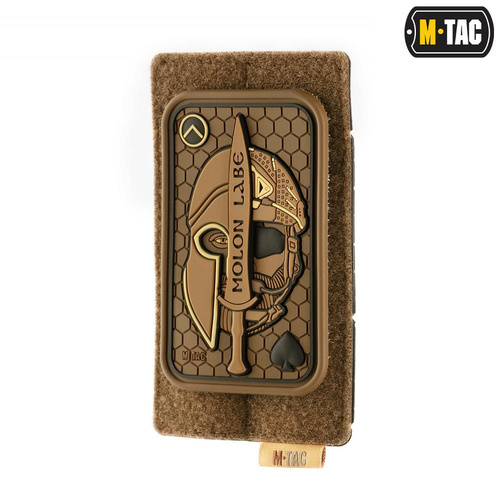 Andere - M-Tac - MOLLE-Platte für Aufnäher - 80 x 135 mm - Coyote - 10122005