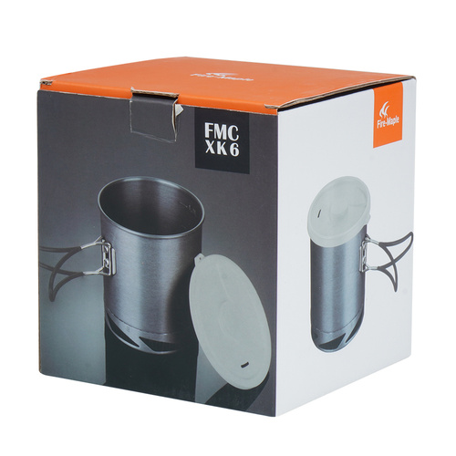 Outdoor - Fire Maple - Touristentopf - 1 L - Aluminium - FMC-XK6-White - Militärisches Kochgeschirr