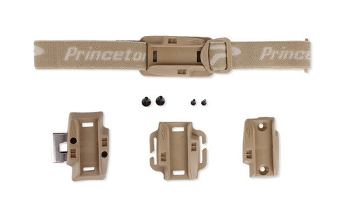 LED-Taschenlampen - Princeton Tec - Charge MPLS LED-Helm-Taschenlampe - 55 Lumen - Rot / Blau / IR - Tan - C-RBI-TN