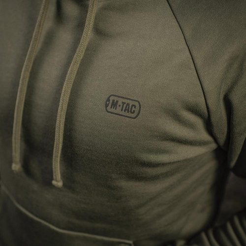 M-Tac - Taktischer Kapuzenpullover Cotton Raglan Hard Hoodie - Dark Olive - 51388048 - Militär-Sweatshirts