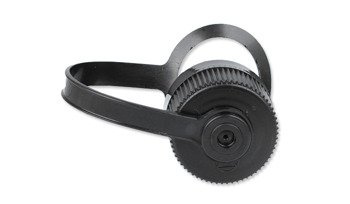 Nalgene - Schmaler Mund & Oasis Cap - 38 mm - Schwarz