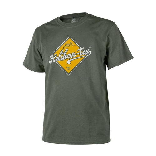 Helikon - Koszulka T-Shirt Helikon-Tex Straßenschild - Olivgrün - TS-HRS-CO-02 - T-Shirts