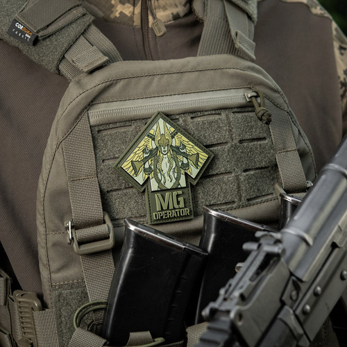 M-Tac – MG Operator Patch – PVC – Bedruckt – Ranger Green – 51348123 - Andere - Verschiedenes