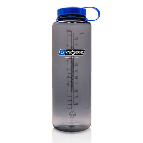 Nalgene – 48oz Silo Sustain Weithalsflasche – 63 mm Öffnung – 1,5 l – Grau – 2020-0148 - Wasserbehälter & Feldflaschen - Outdoor