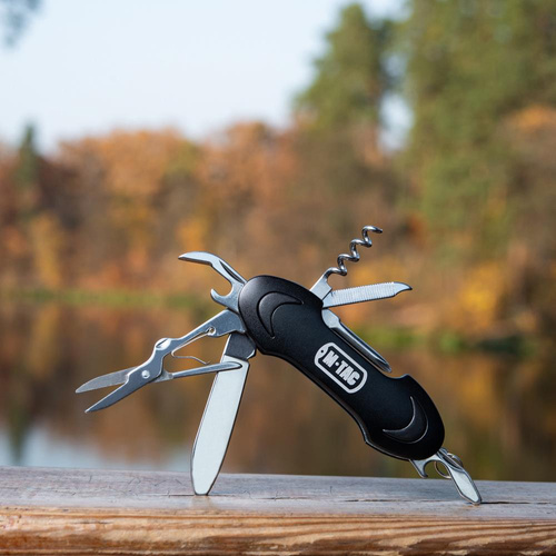 Taschenmesser & Schweizermesser - M-Tac - Taschenmesser - Stahl / Schwarz - 60017002