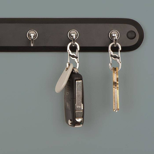 Nite Ize - S-Biner MicroLock - Schwarz - 2Pack - LSBM-01-2R3 - Stahlkarabiner - Outdoor