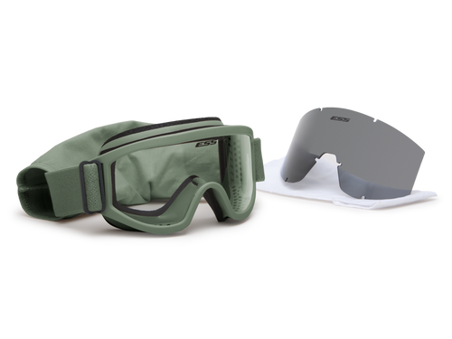 Ausrüstung - ESS - Taktische Schutzbrille Land Ops - Foliage Green - 740-0402 - Ballistische Brillen (Goggles)