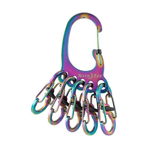Stahlkarabiner - Nite Ize - BigFoot Locker™ KeyRack™ - Spectrum - KLKBF-07-R3