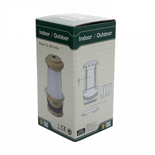 M-Tac - Campinglampe LED - Khaki - MTC-CL280M-KH - Campinglampen - Outdoor