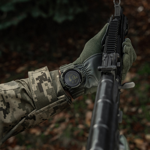 Uhren - M-Tac - Taktische Uhr mit Kompass 2233 - Ranger Green - 50010001