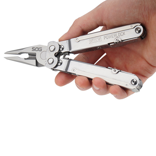 SOG - Multitool PowerLock mit V-Cutter - 18 Werkzeuge - S62N-CP - Multitools - Multitools