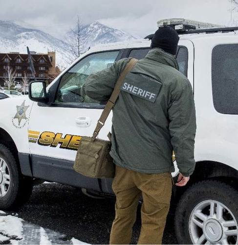 Militärjacken - Helikon - Jacke Husky - Climashield® Apex™ - Schwarz - KU-HKY-NL-01