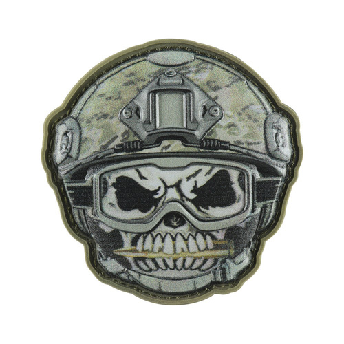 M-Tac – Emoji-Patch Nr. 3 Skelett – PVC 3D – Camo – 51353503 - Andere