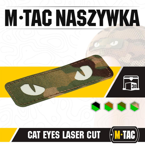 M-Tac - Moral Patch - Katzenaugen - Laserschnitt - MultiCam - 51009899 - Andere - Verschiedenes
