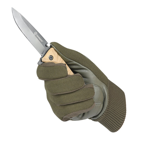 Bekleidung - M-Tac - Taktische Schießhandschuhe Assault Mk.8 - Olive - 90212001 - Taktisch Handschuhe