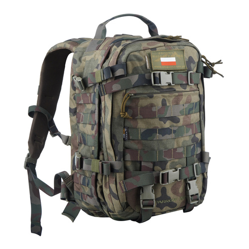 Militärrucksäcke - WISPORT - Sparrow 30 II Rucksack mit zwei Seitentaschen - 30 + 10 l - Wz. 93