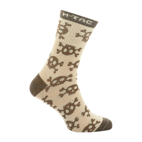 M-Tac - Mk.3 Sommersocken - Pirate Skull - Sand - 30903913 - Socken