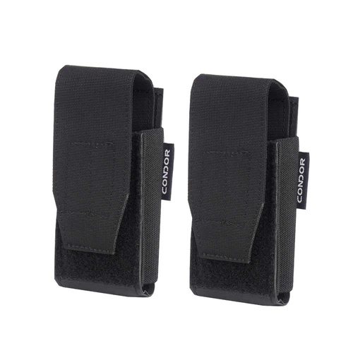 Condor - QD M4 Mag Pouch - Schwarz - 2 Stück - 221114-002 - Seitentaschen & Organizer