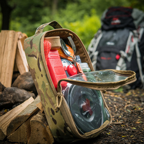 M-Tac - Elite Large Clear Pouch - 30 x 19 cm - Multicam - 10147008-L - Sonstige - Ausrüstung