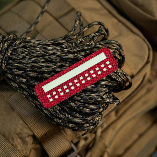 M-Tac - Aufnäher - Flagge von Polen - Fluoreszierend - Pixel / Rechteck - Rot - 51005233 - Flaggen - Verschiedenes