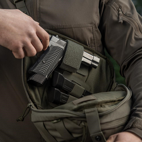 M-Tac - Hüfttasche Sphaera Hardsling Bag Large Elite - Ranger Green - 51610023 - Gürtel, Bein & Hüfttaschen