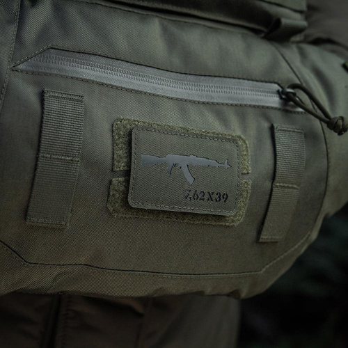 Morale Patch - M-Tac - AKM 7,62 x 39 Lasergeschnittener Aufnäher - Ranger Green/Schwarz - 51110232