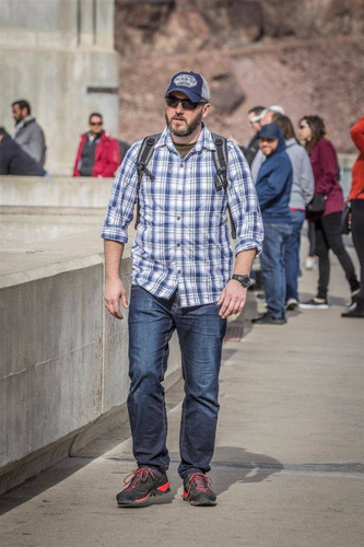 Helikon - TRIP Nylon-Mischung - Indigo kariert - KO-TRI-NB-P8