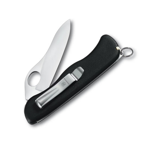 Taschenmesser & Schweizermesser - Victorinox - Taschenmesser Sentinel Clip - Schafsfuß - 1.4410 - Schwarz - 0.8416.M3
