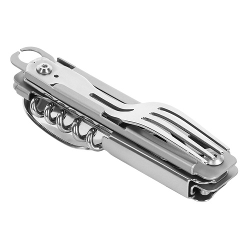 M-Tac – Klappbares Campingbesteck – Edelstahl – 60011135 - Touristenbesteck - Outdoor